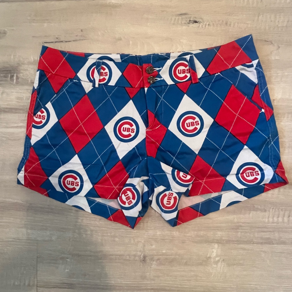 Chicago Cubs Women's Argyle Shorts